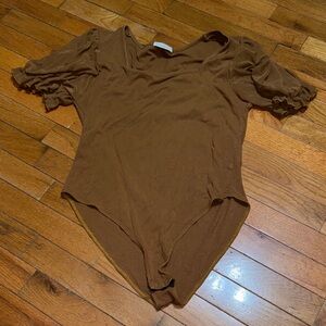 Brown Women's bodysuit